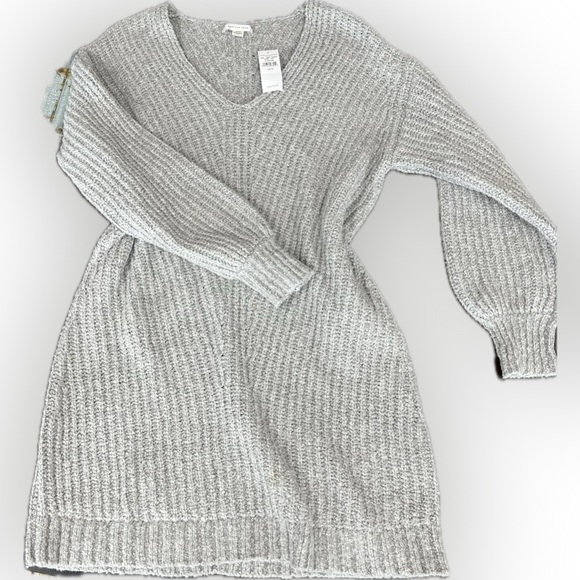 NWT light gray American Eagle sweater dress. Size M. - Picture 5 of 7